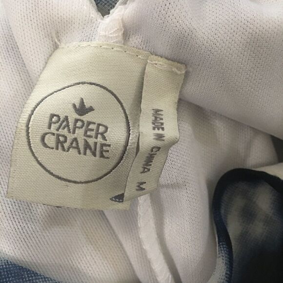 Paper Crane Blue and White Tie-Dye Dress Size M - Picture 4 of 4